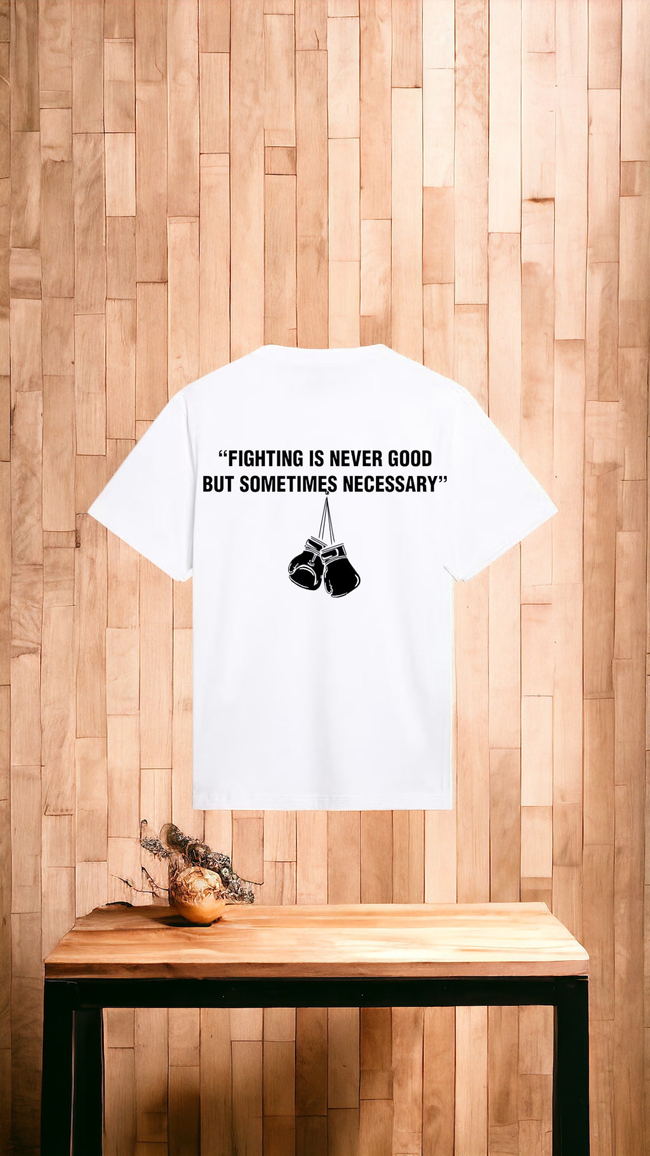 Fighting is never good tshirt